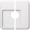 Ekena Millwork Lucan Architectural Grade PVC Contemporary Ceiling Medallion, Two Piece, 12"OD x 3"ID x 4"C x 1"P CMP12LN2-03000 - alternate 1